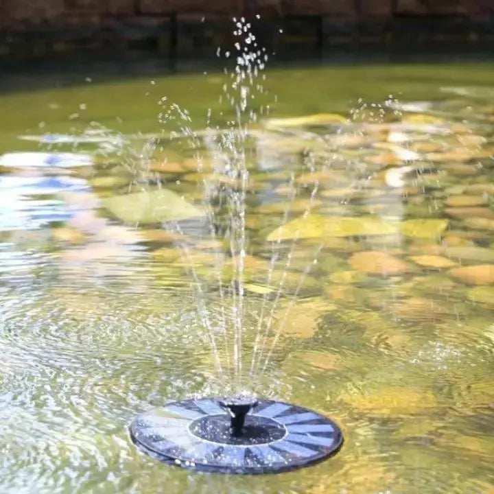 Solar-Powered Water Fountain for Garden & Bird Bath – No Battery, No Electricity Needed