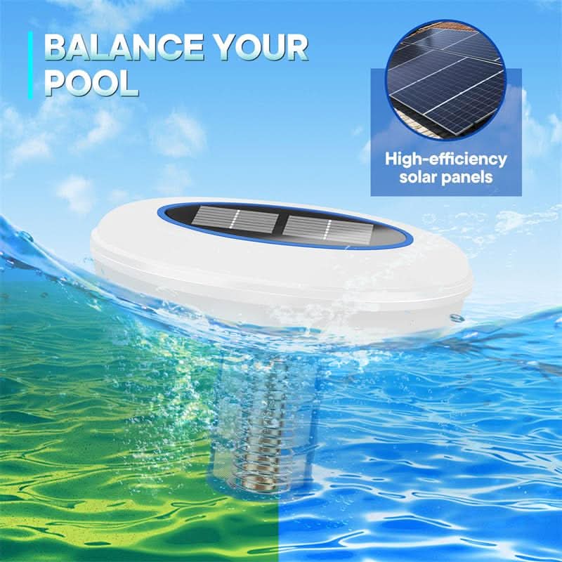 EcoGlow Solar Pool Purifier with LED Ambiance