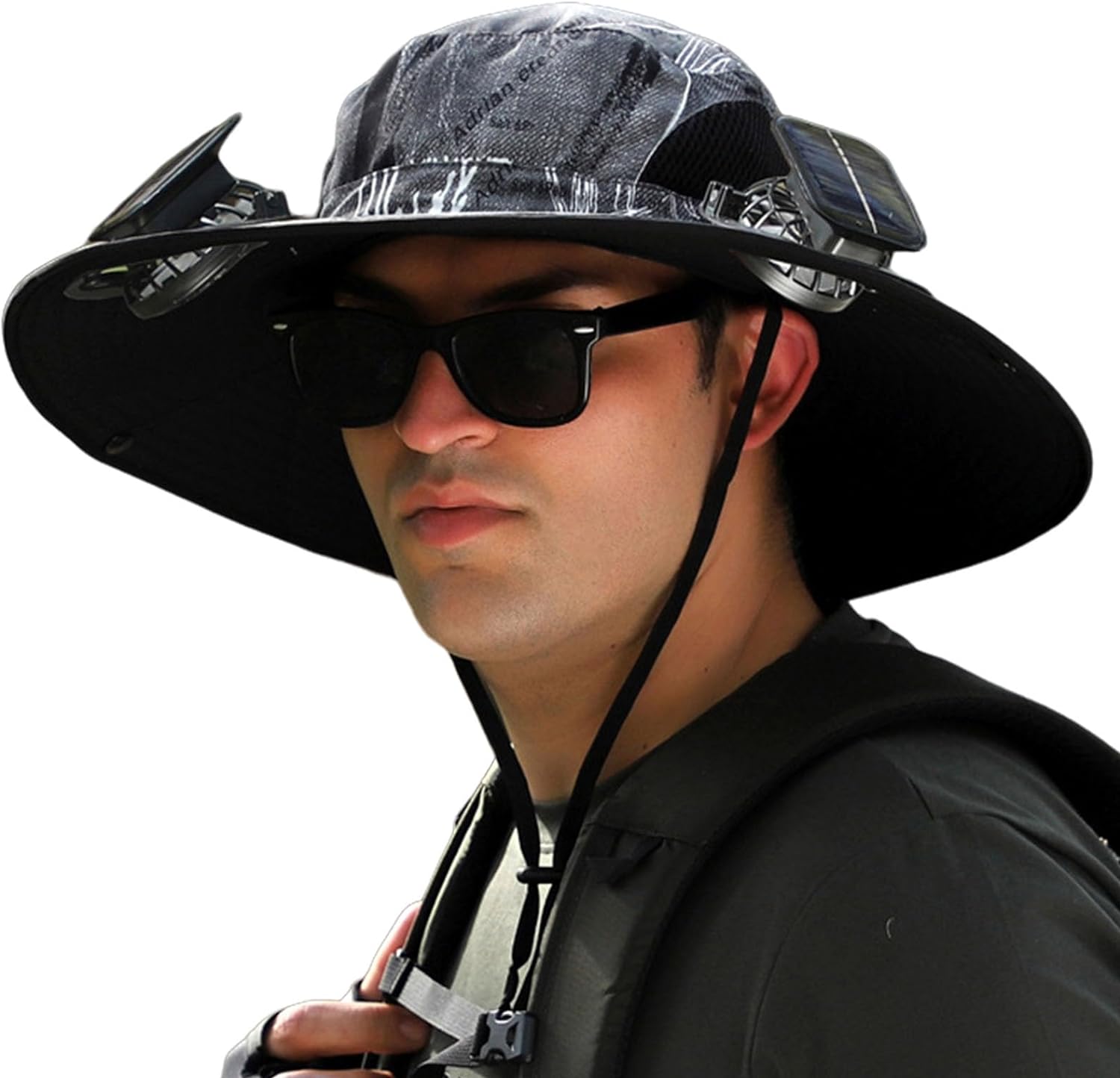 Adjustable Solar Fan Hat with Dual Power – Keep Cool Outside