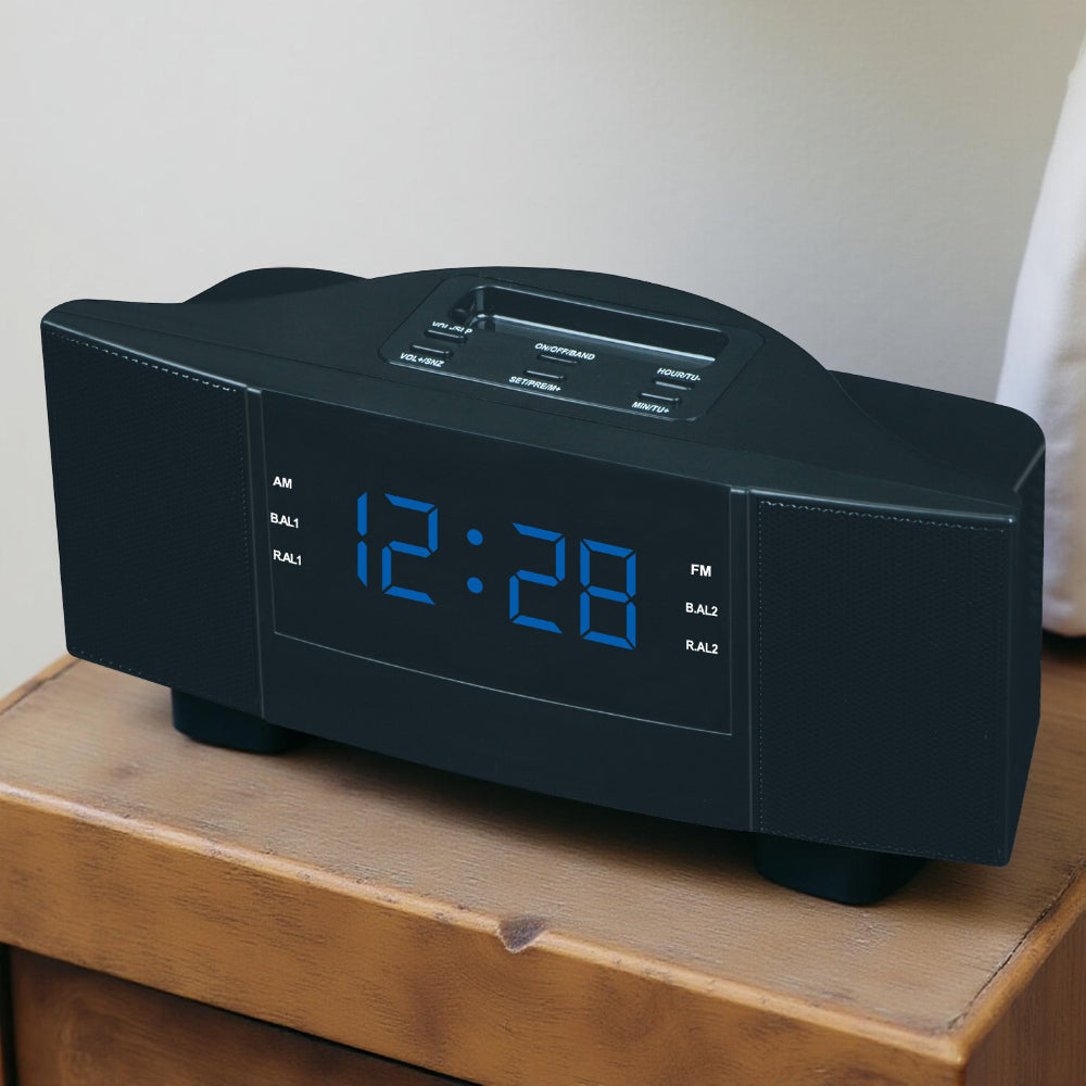 Tranquil Sleep Sound System with Dual Alarms & Timer
