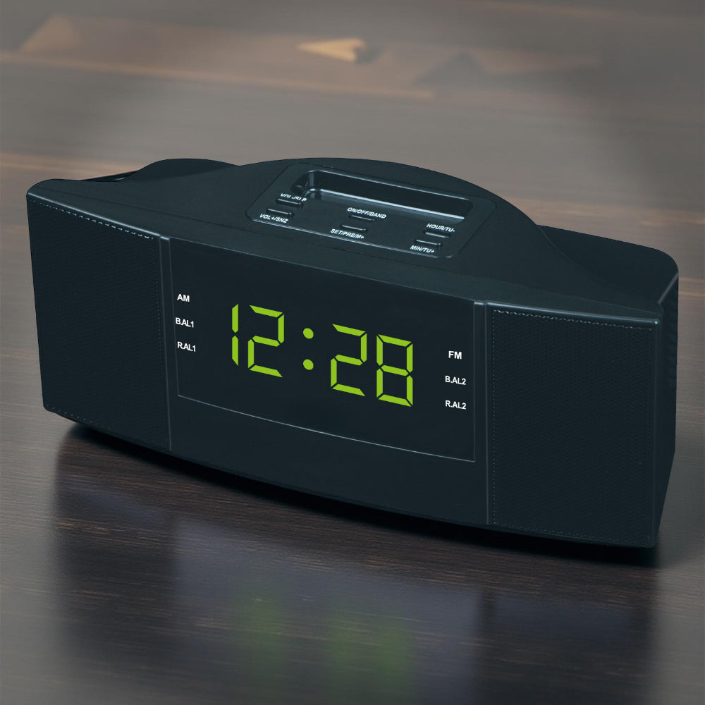 Tranquil Sleep Sound System with Dual Alarms & Timer