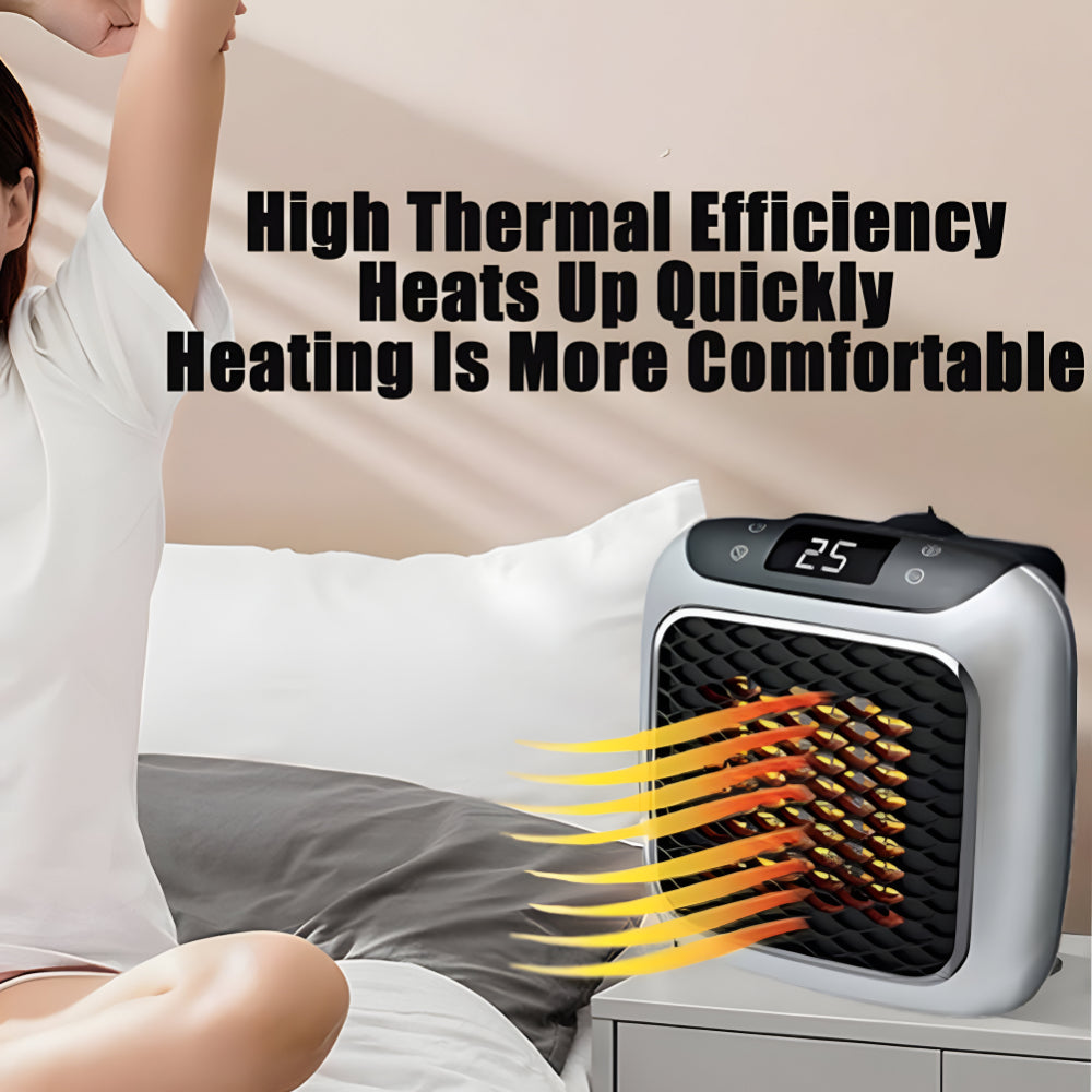 Compact Electric Heater for Desks and Small Spaces
