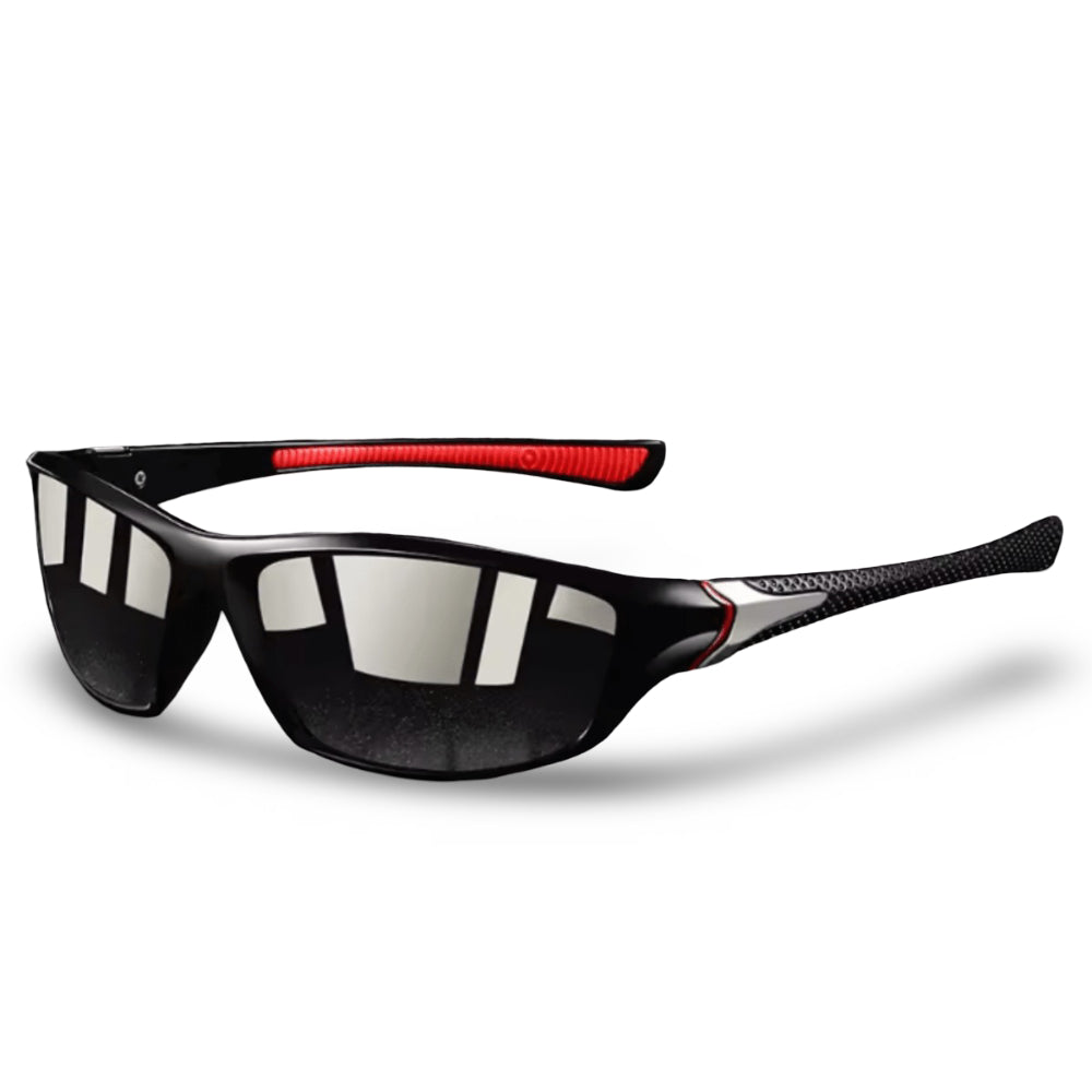 Polarized Wraparound Sunglasses with UV400 Protection for Outdoor Use