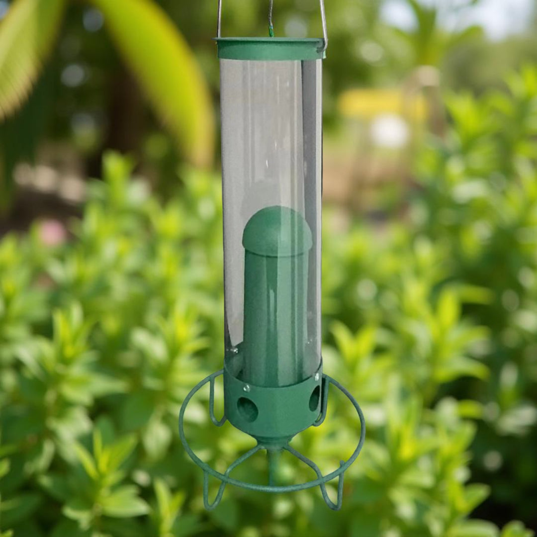 Durable Squirrel-Guard Tube Bird Feeder for Your Garden