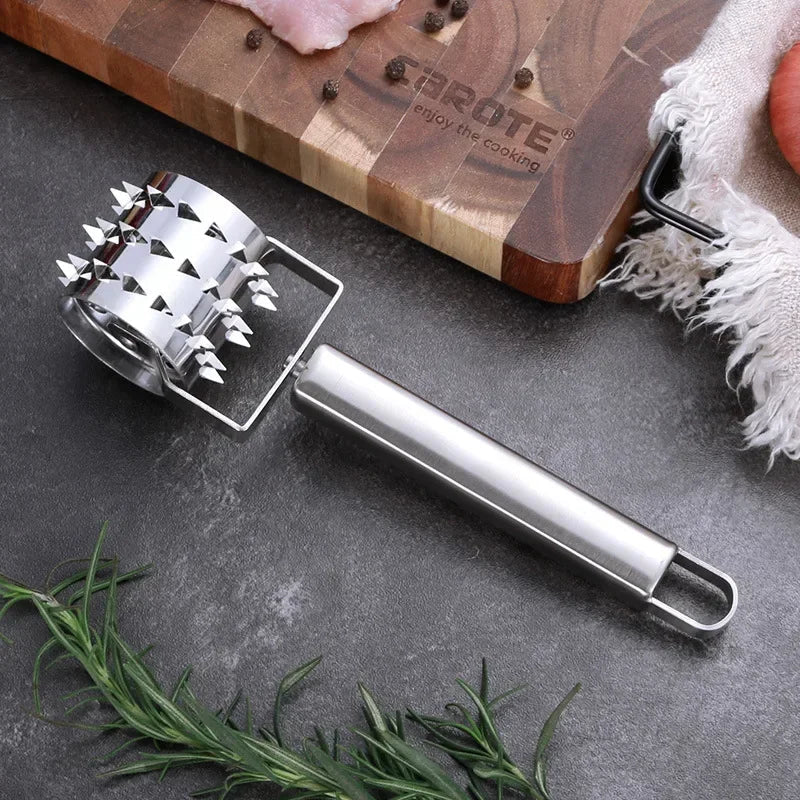 Heavy-Duty Meat Mallet with Dual-Sided Design – 18cm Kitchen Essential