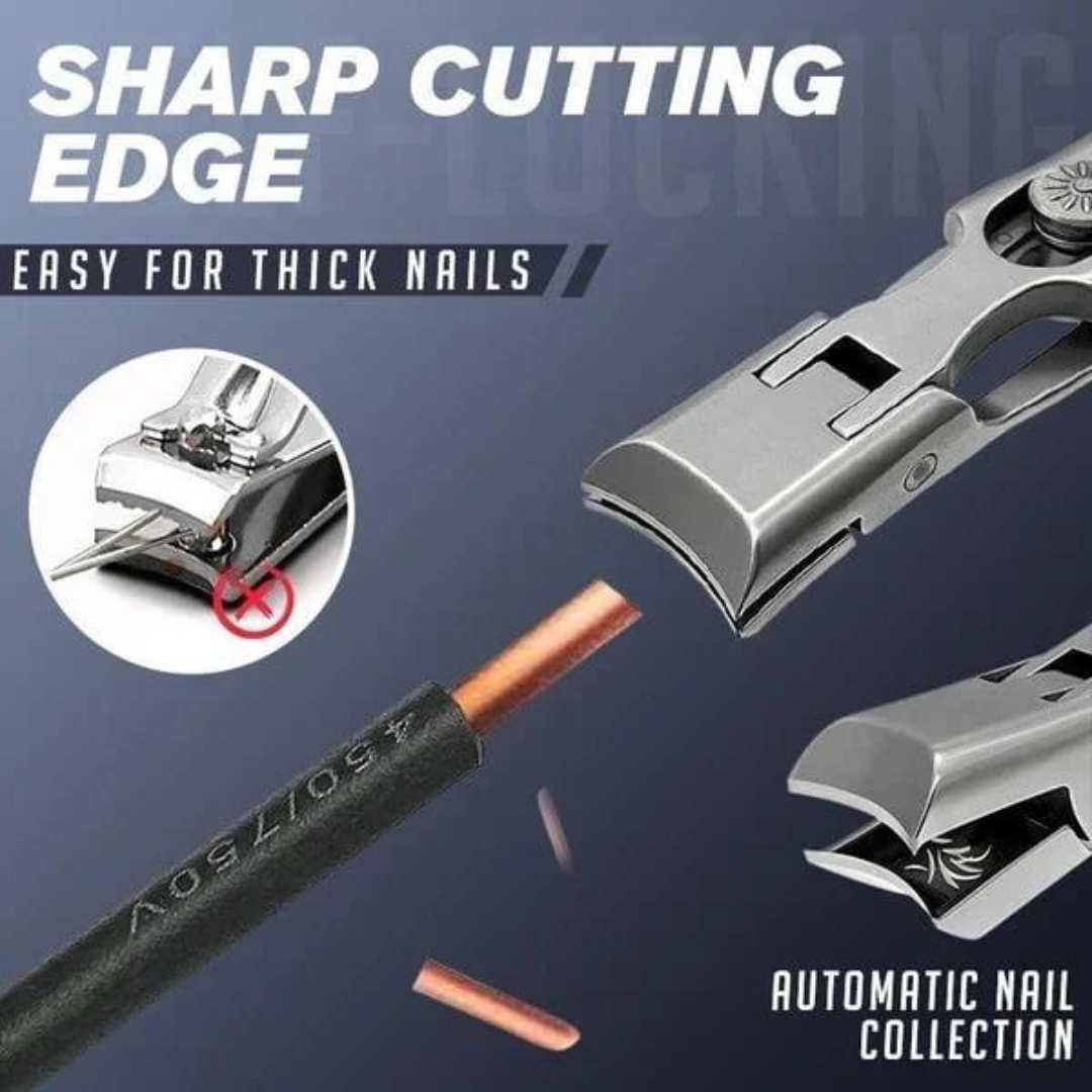 Portable Grooming Tool for Thick Nails with Precision Blades