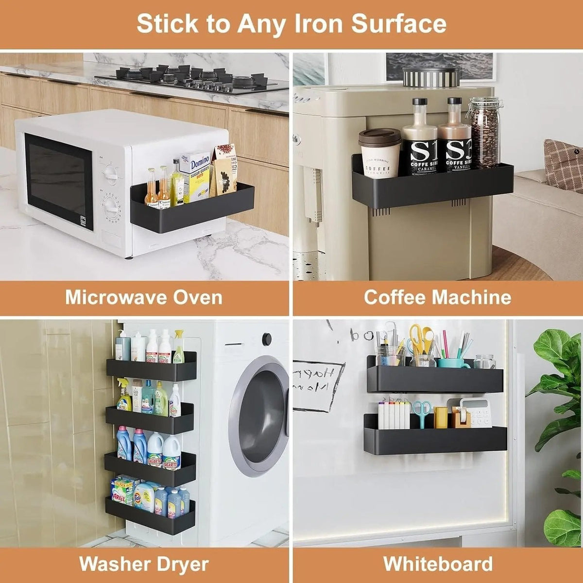 Magnetized Kitchen Organizer – Holds Up to 3.6 kg Effortlessly