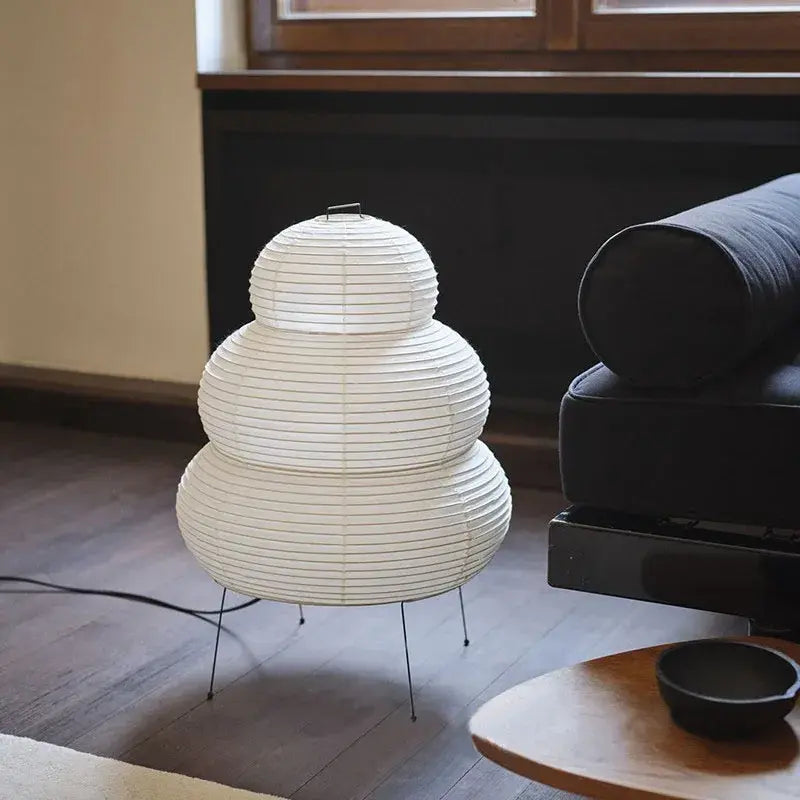 Taavita Floor Lamp made of Rice Paper | Japandi