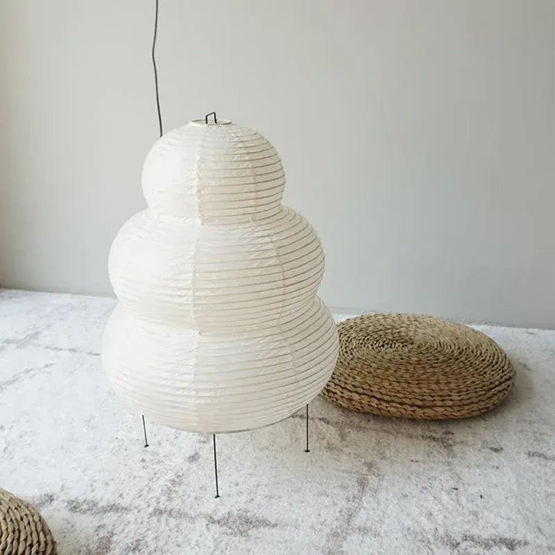 Taavita Floor Lamp made of Rice Paper | Japandi