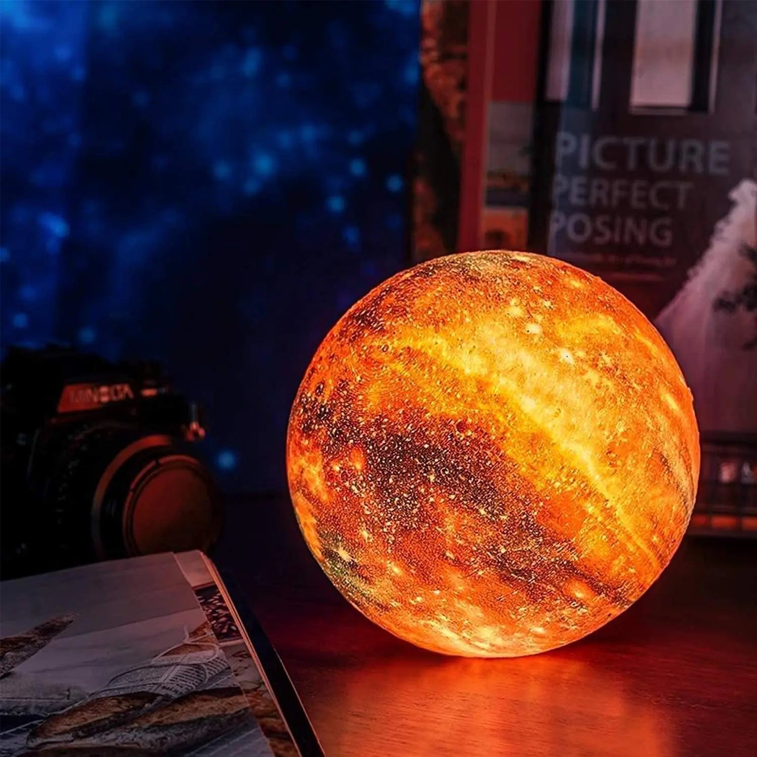 Celestial Glow Touch Control Night Light