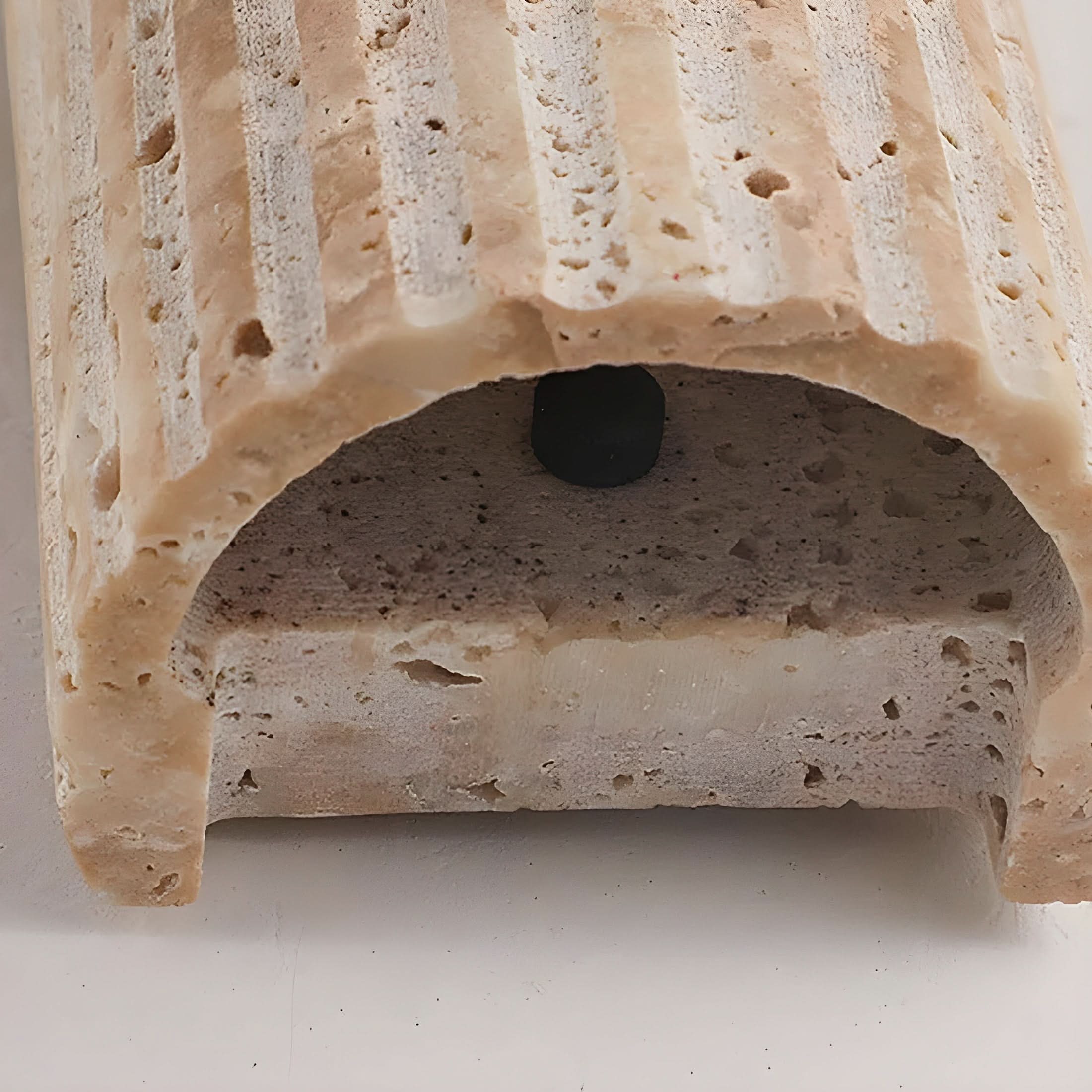 Natural Stone LED Wall Light – Warm White 3000K – Indoor IP20