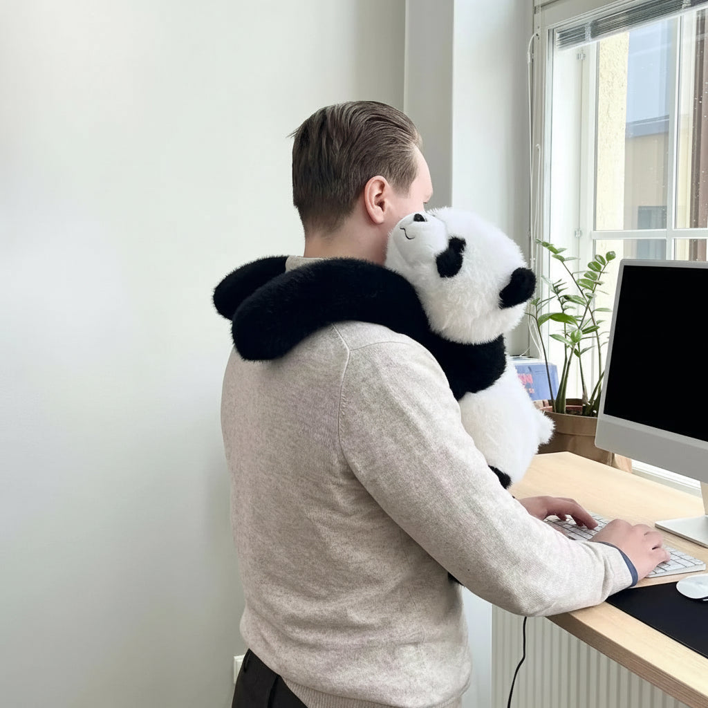 Cuddly Companion Pillow with Embracing Arms for Ultimate Comfort