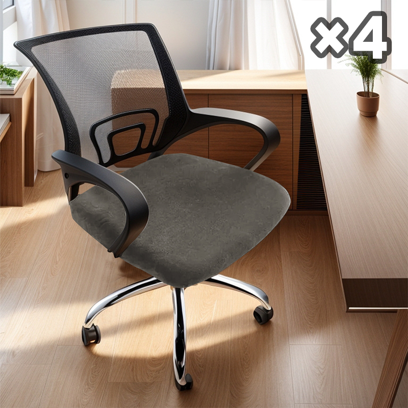 Set of 4 Stretchable Chair Covers – Snag-Resistant Fabric for Daily Use