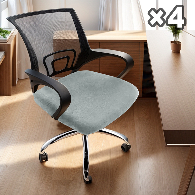 Set of 4 Stretchable Chair Covers – Snag-Resistant Fabric for Daily Use