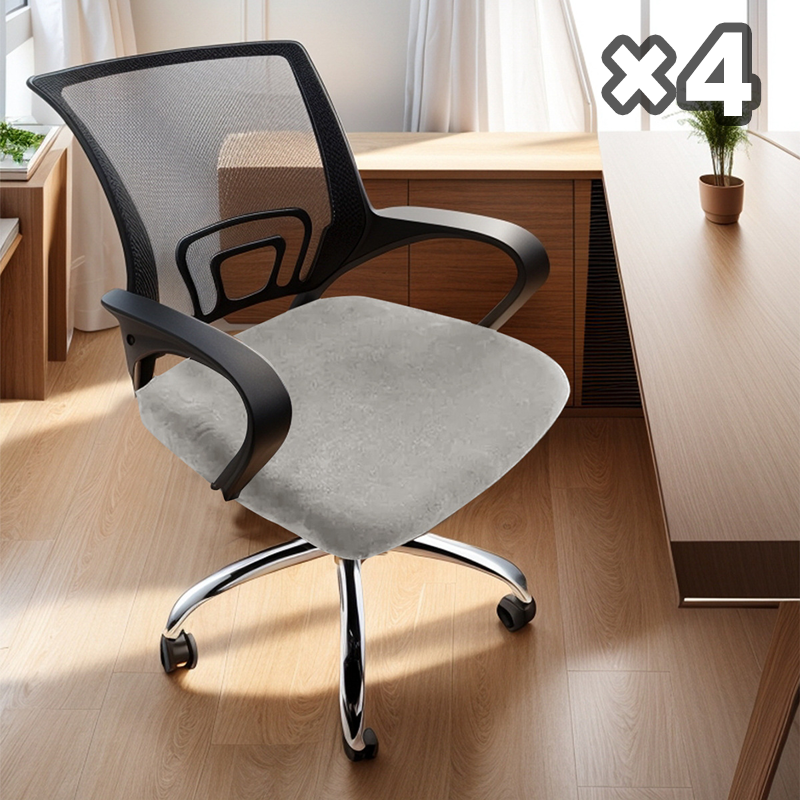 Set of 4 Stretchable Chair Covers – Snag-Resistant Fabric for Daily Use