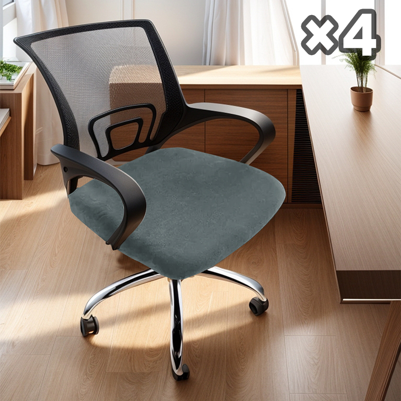 Set of 4 Stretchable Chair Covers – Snag-Resistant Fabric for Daily Use