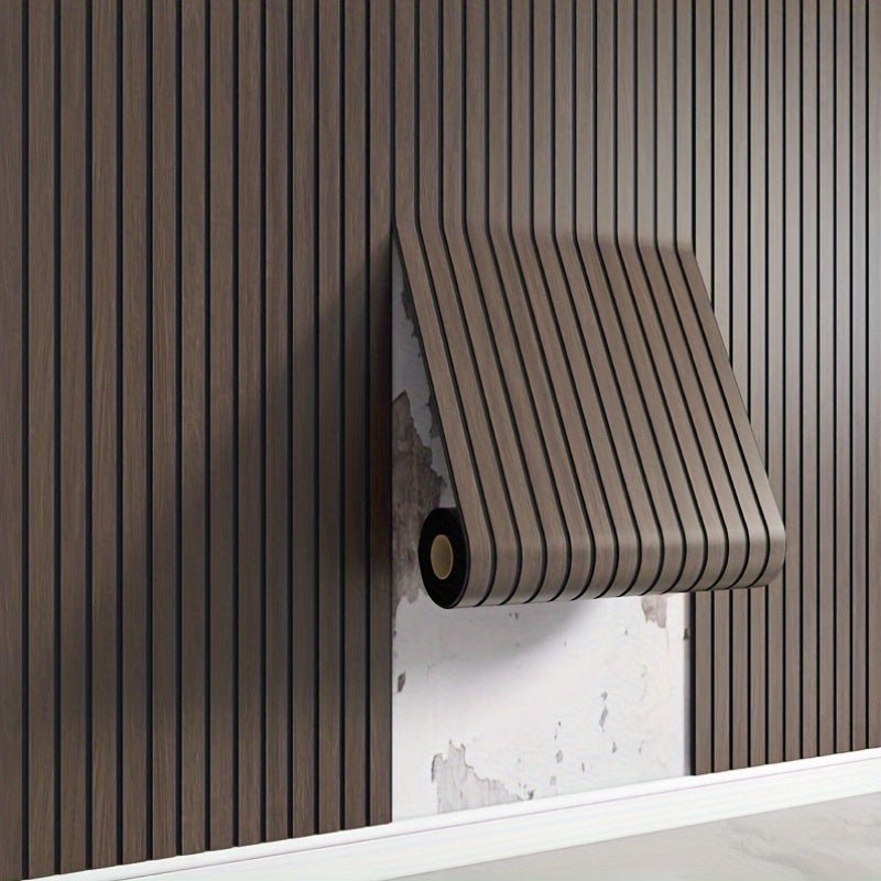Self-Adhesive 3D Wall Panels with Wood Finish for Easy Home Upgrade