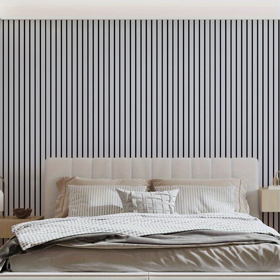 Self-Adhesive 3D Wall Panels with Wood Finish for Easy Home Upgrade
