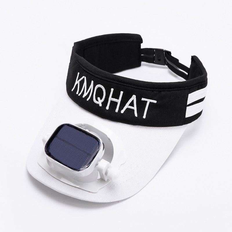 Adjustable Speed Solar Fan Hat – Sunshade for Outdoor Use