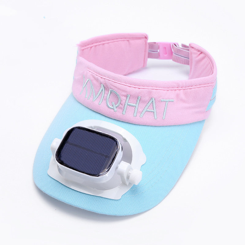 Adjustable Speed Solar Fan Hat – Sunshade for Outdoor Use