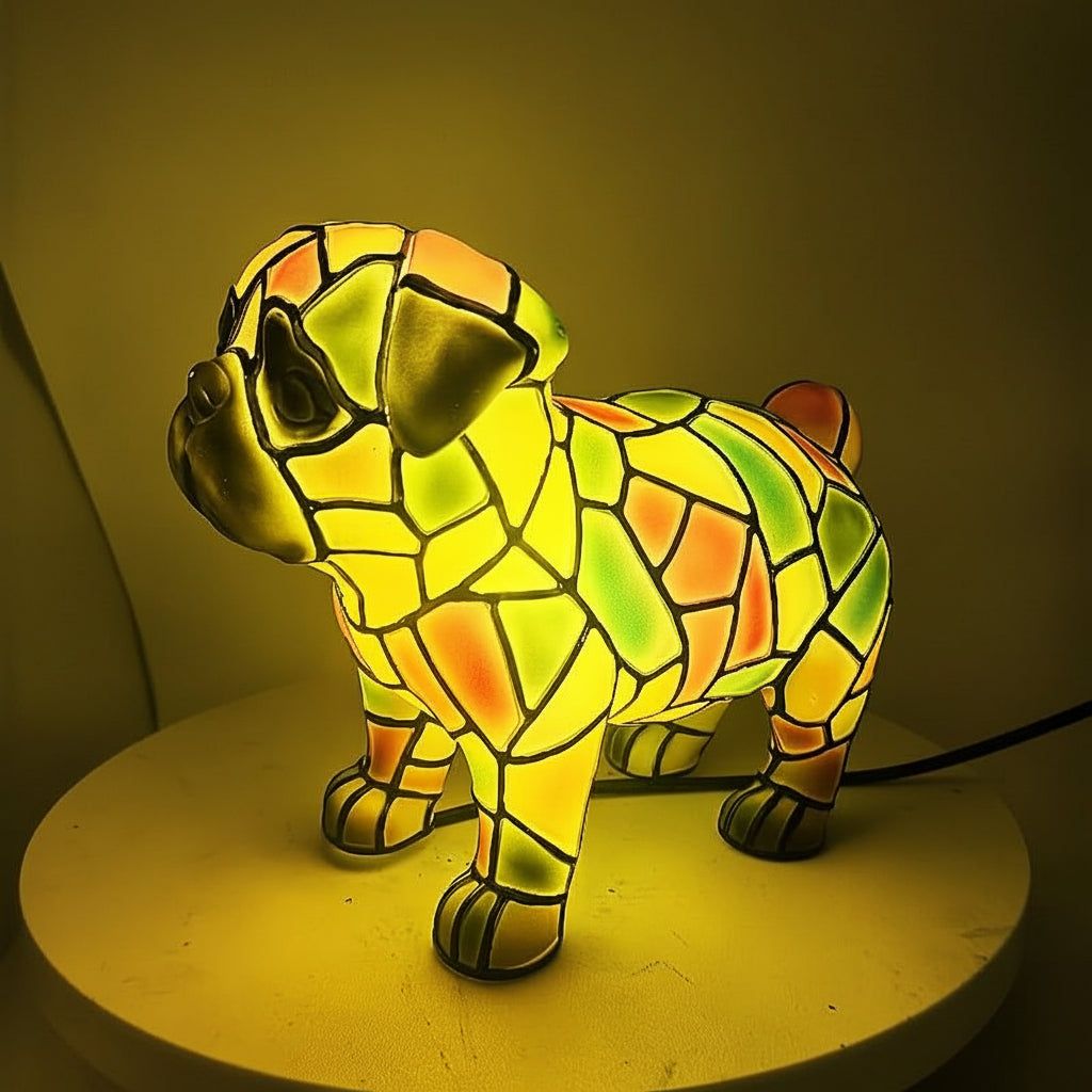 Charming Canine Table Lamp for Cozy Illumination