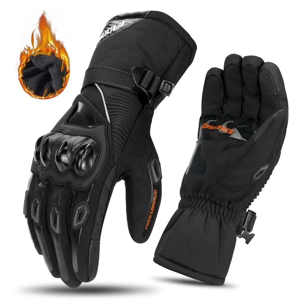 FrostGuard Waterproof Insulated Gloves for Winter Riders