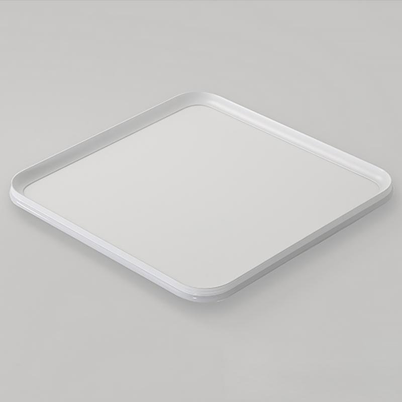 16'' Square Modern Flush Mount Ceiling Lights with Remote Control by Taavita