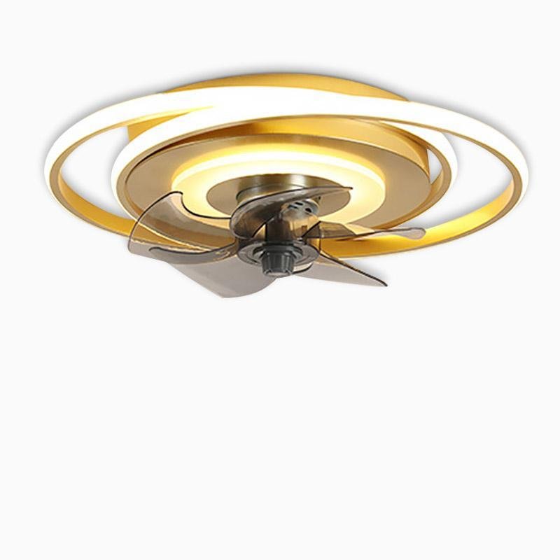 2 Taavita Ceiling Fans for Babies and Kids with LED Light and Remote Control