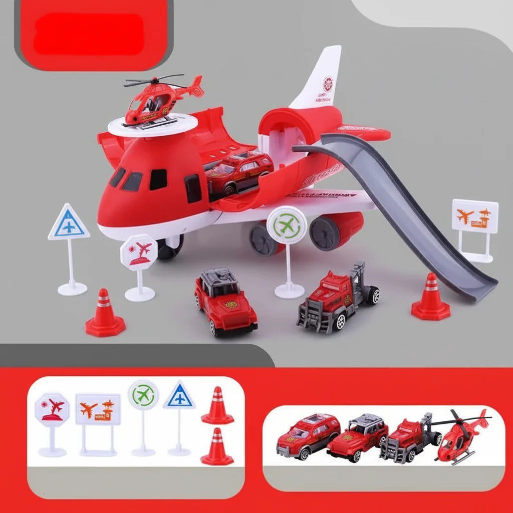 Adventure Jet Transport Playset for Kids
