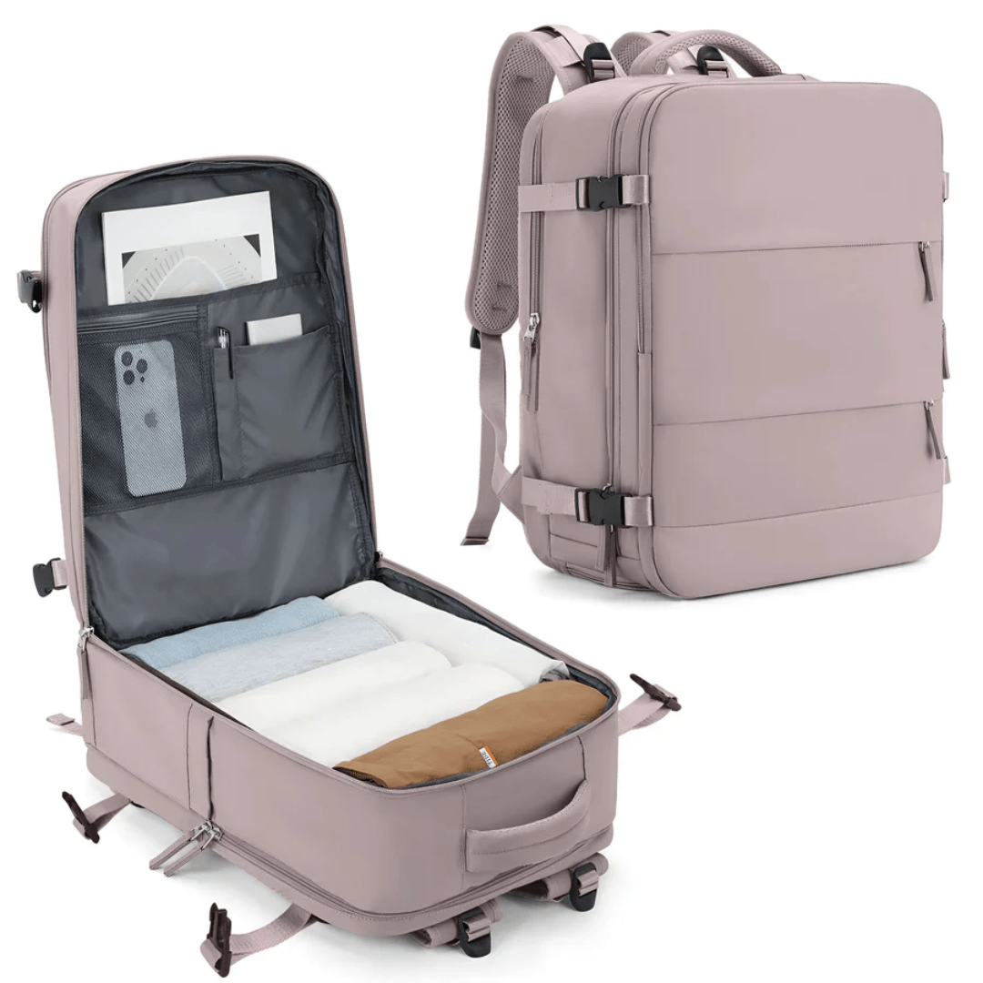 TravelSmart Compact Carry-On with Organized Compartments