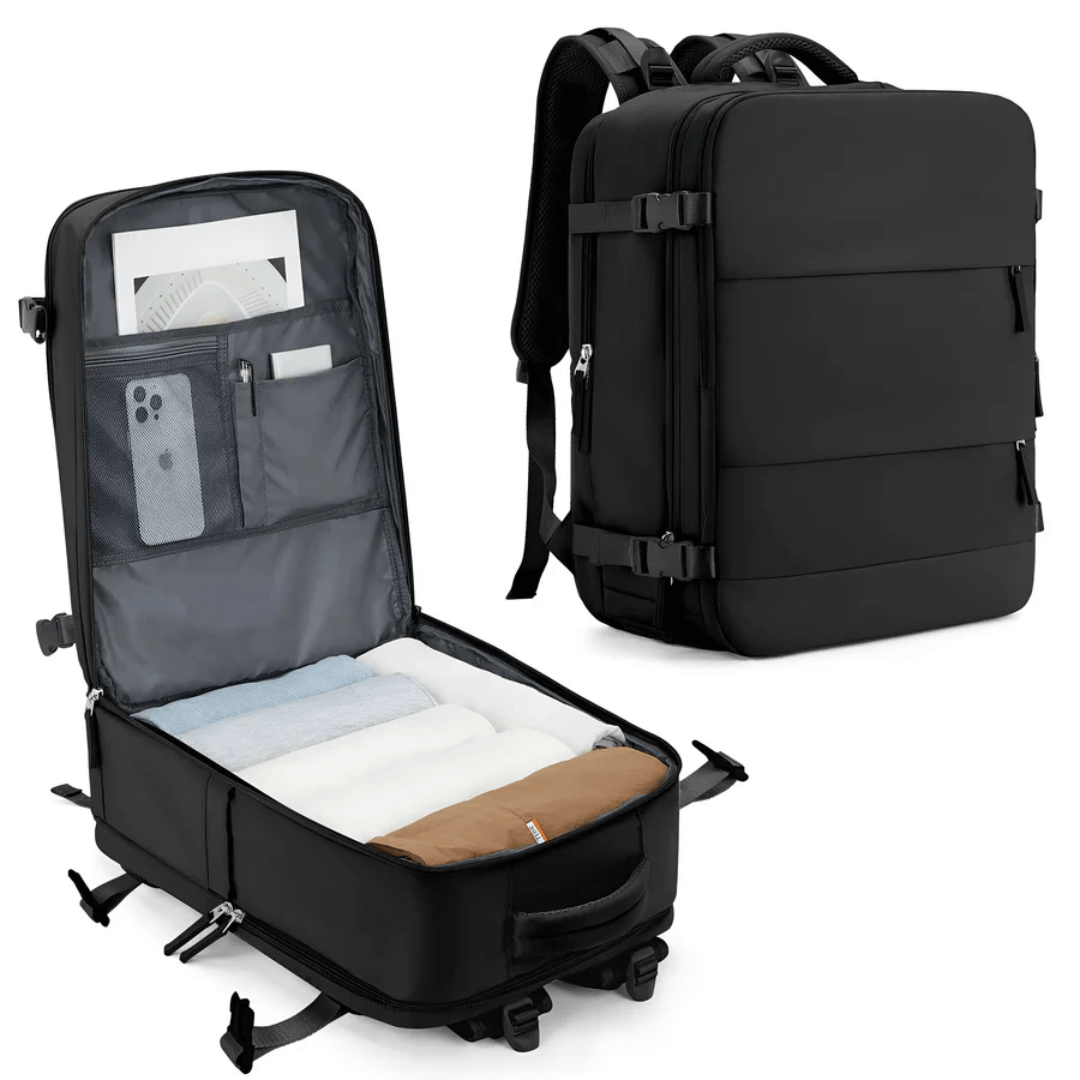 TravelSmart Compact Carry-On with Organized Compartments