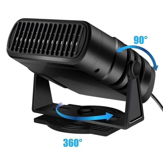 12V Car Heater | Portable Compact Design | Low Wattage | Car, RV & Truck Use