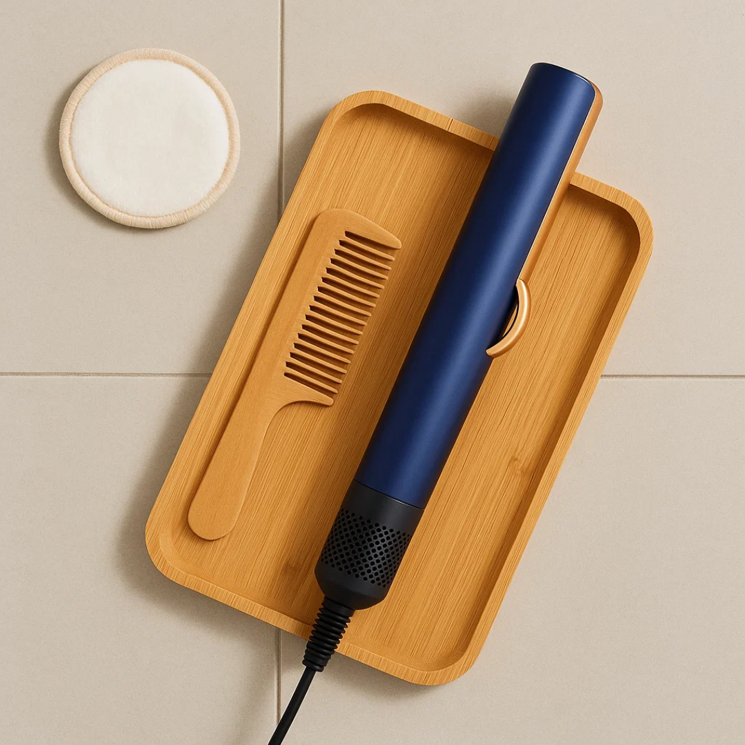 2-in-1 Hair Dryer & Straightener | Fast Dry & Smooth Finish | Adjustable Heat | Travel Size