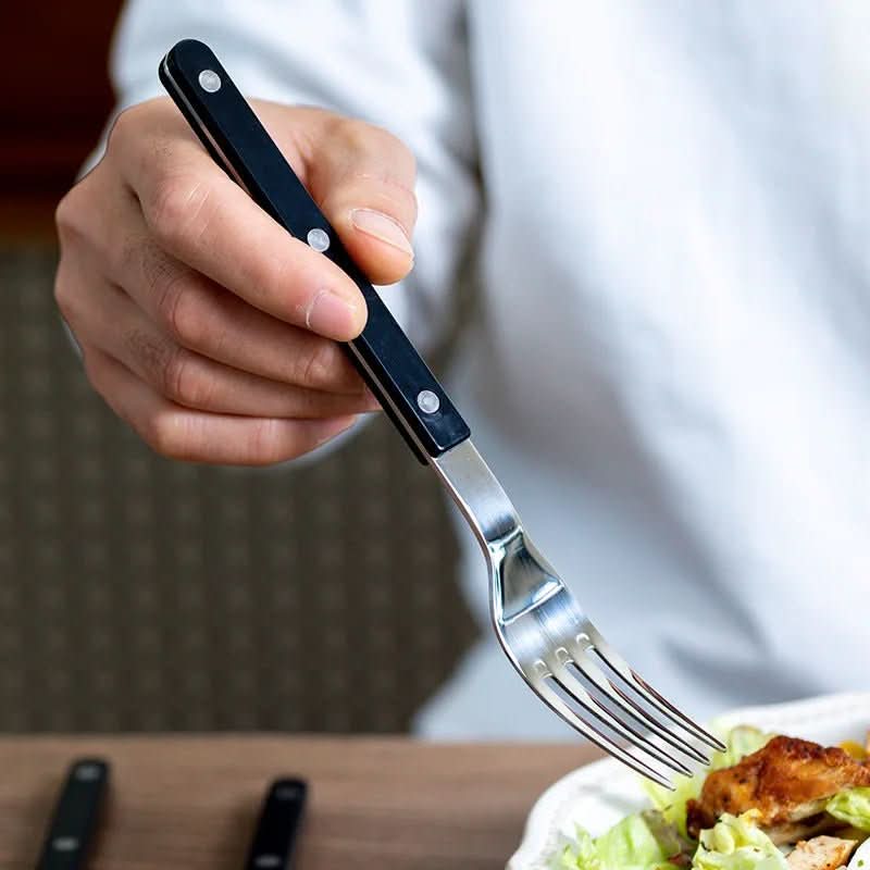 24-Piece Cutlery Set | Engraved Polished Stainless Steel | Dishwasher-Safe & Rust-Resistant