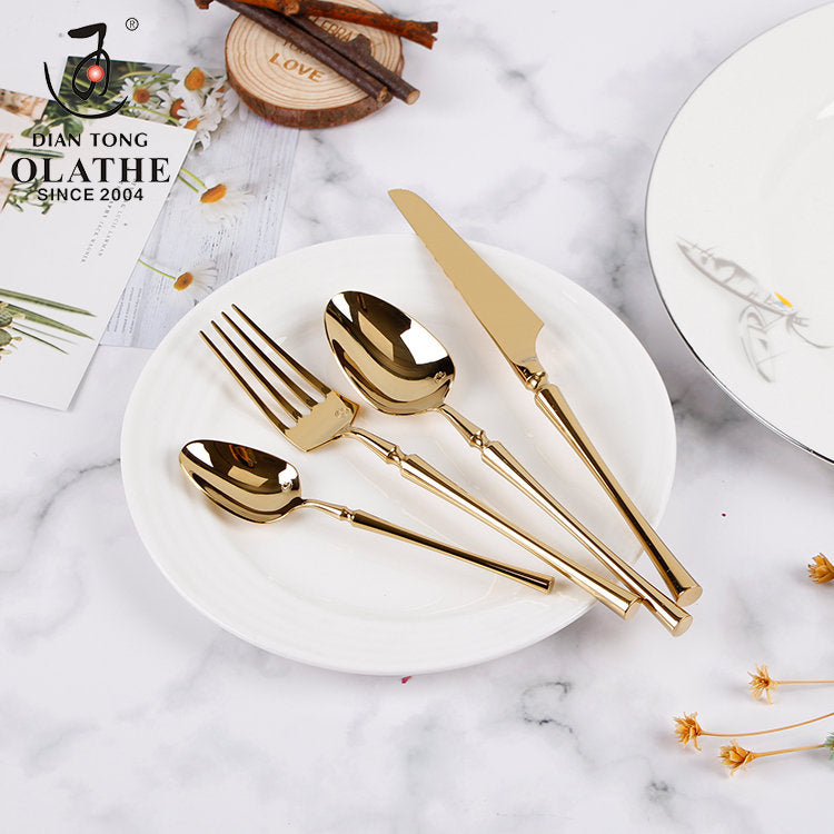 24-Piece Cutlery Set | Modern Minimalist Design | Stainless Steel | Durable Everyday Use
