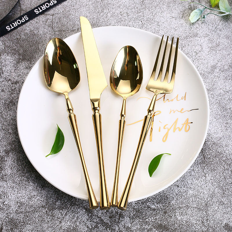24-Piece Cutlery Set | Modern Minimalist Design | Stainless Steel | Durable Everyday Use