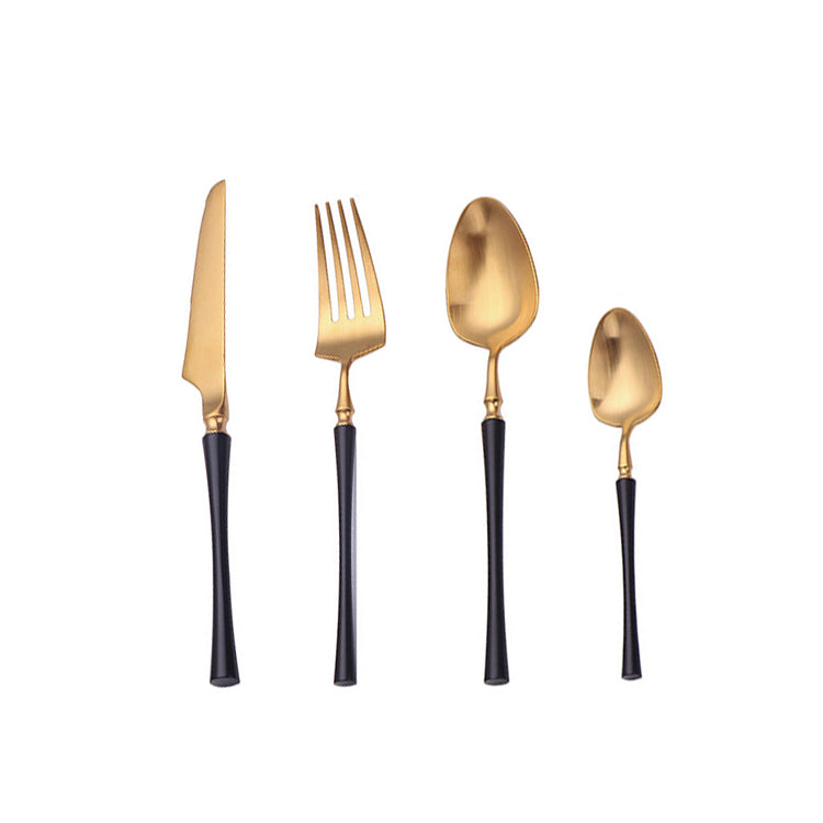 24-Piece Cutlery Set | Modern Minimalist Design | Stainless Steel | Durable Everyday Use
