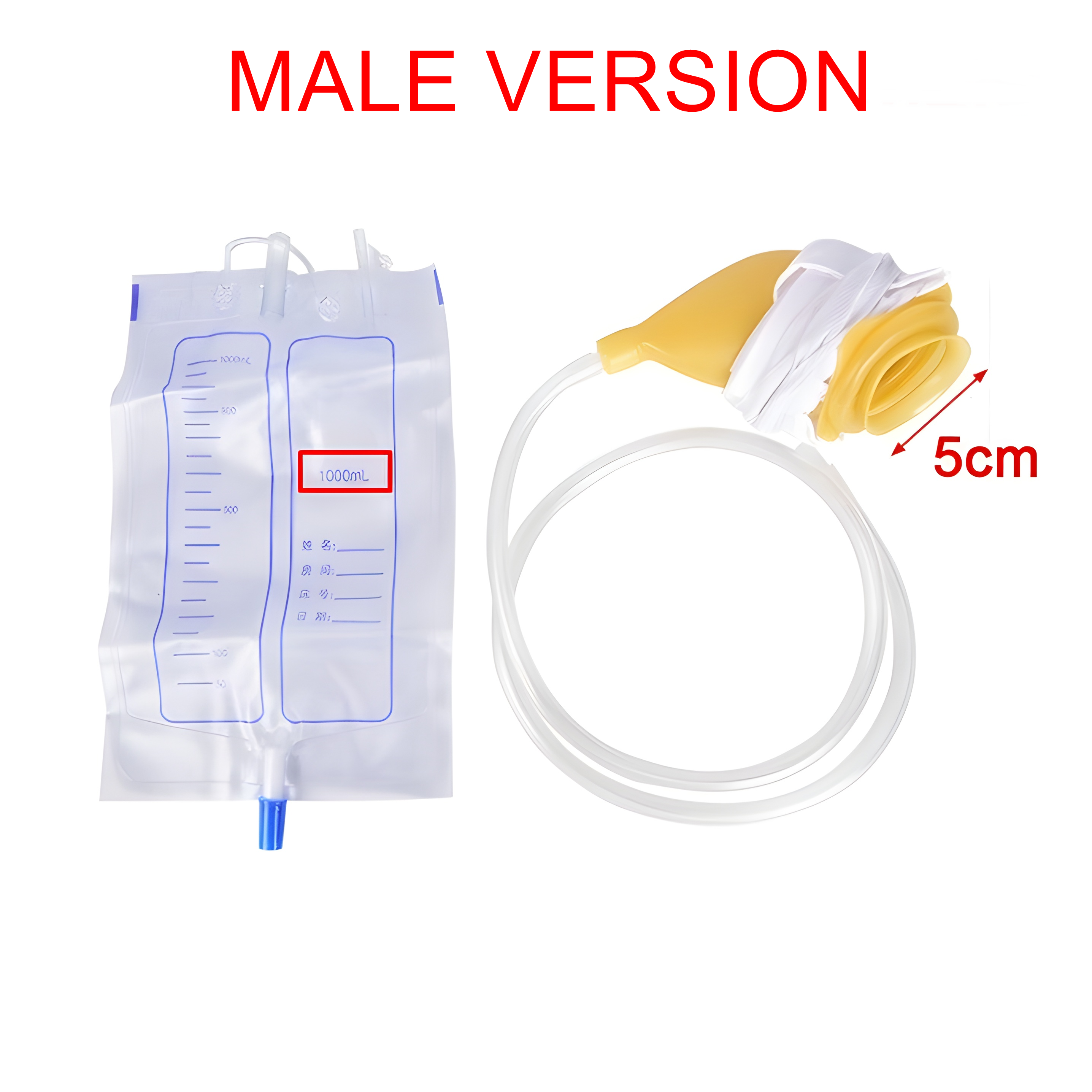 Adult Incontinence Underwear | Reusable, Built-In Collector Pouch | Silicone Lining & Washable
