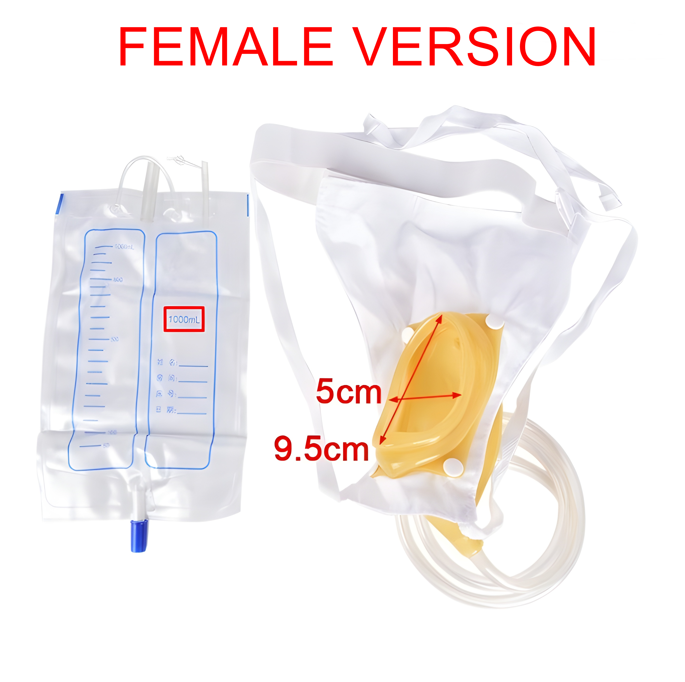 Adult Incontinence Underwear | Reusable, Built-In Collector Pouch | Silicone Lining & Washable
