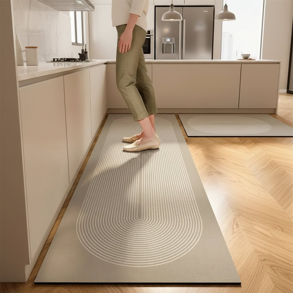 Anti-Fatigue Kitchen Mat | Absorbent Quick-Drying | Non-Slip Rubber Backing