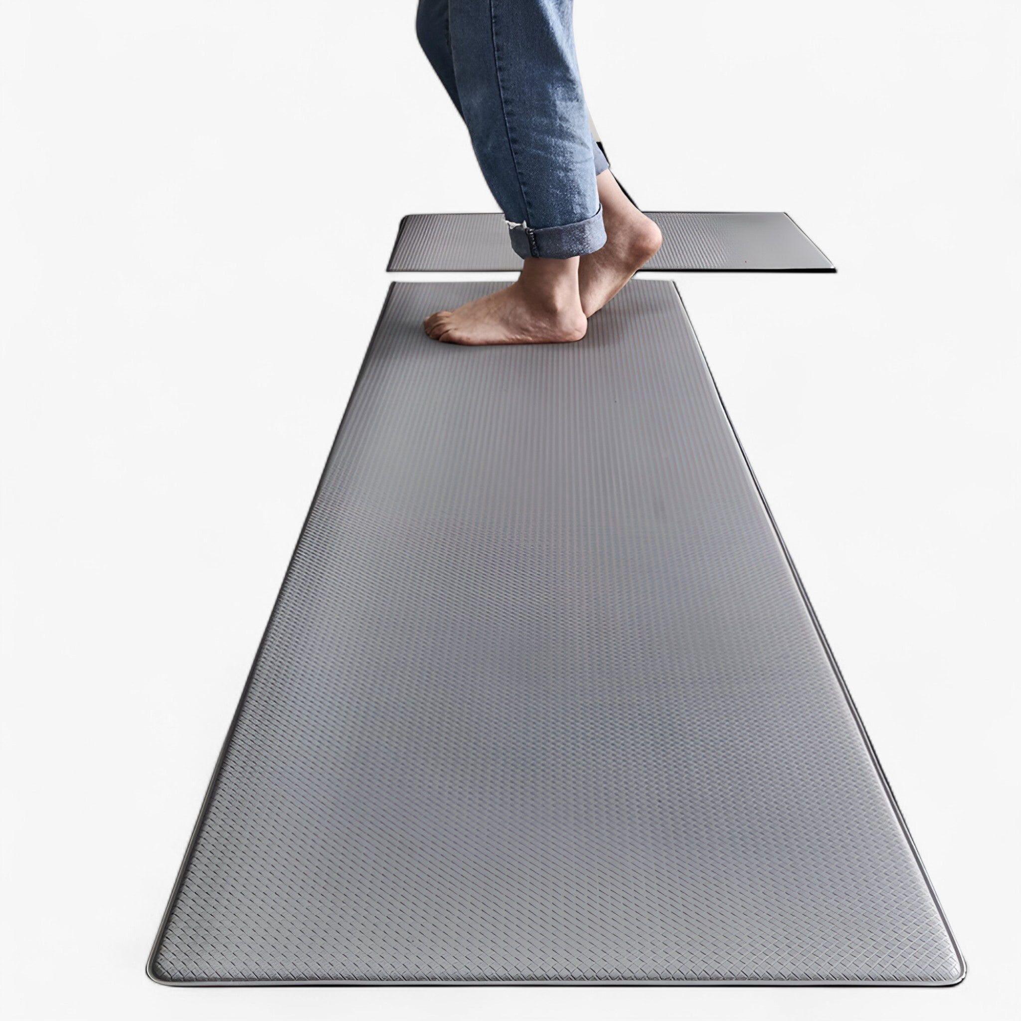 Anti-Fatigue Kitchen Mat | Cushioned Ergonomic Design | Anti-Slip Back & Eco-Friendly Material