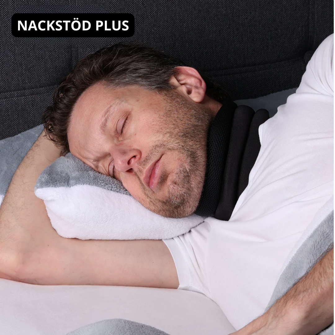 Anti-Snore Neck Pillow | Ergonomic Cervical Support | Memory Foam | Improved Breathing