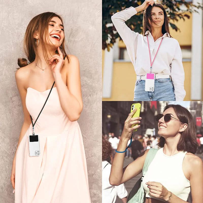 Anti-Theft Phone Lanyard | Adjustable Nylon Strap | Universal Fit & Quick-Release Connector