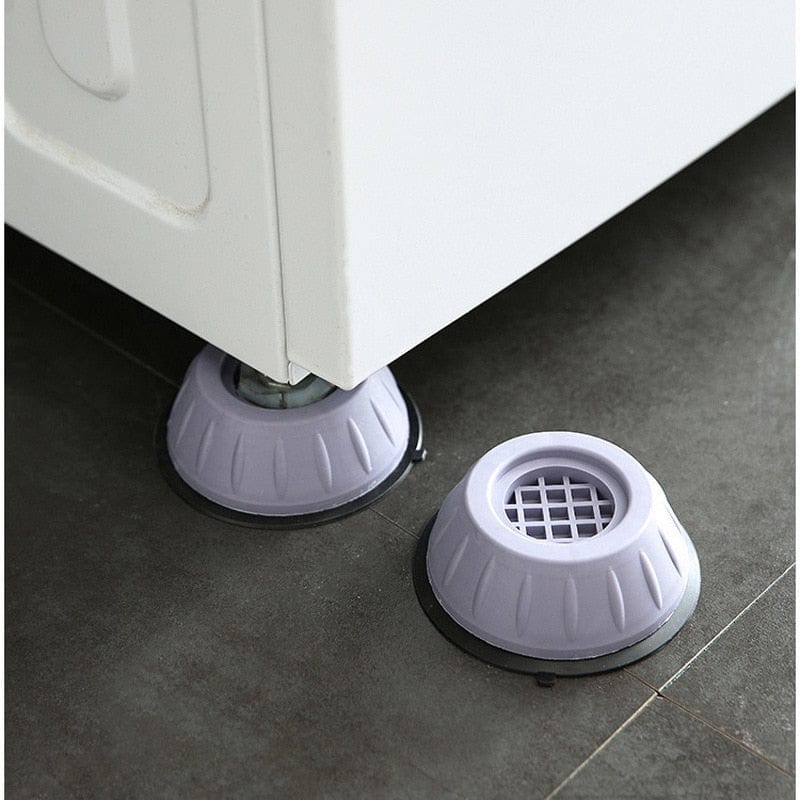 Anti-Vibration Pads | Noise Reduction & Vibration Damping | Durable Rubber & Non-Slip | 4-Pack