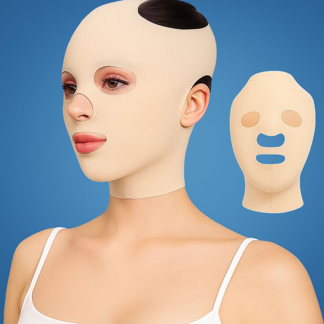 Anti-Wrinkle Face Mask for Mature Skin | Reusable Compression & Ergonomic Fit | Overnight Firming