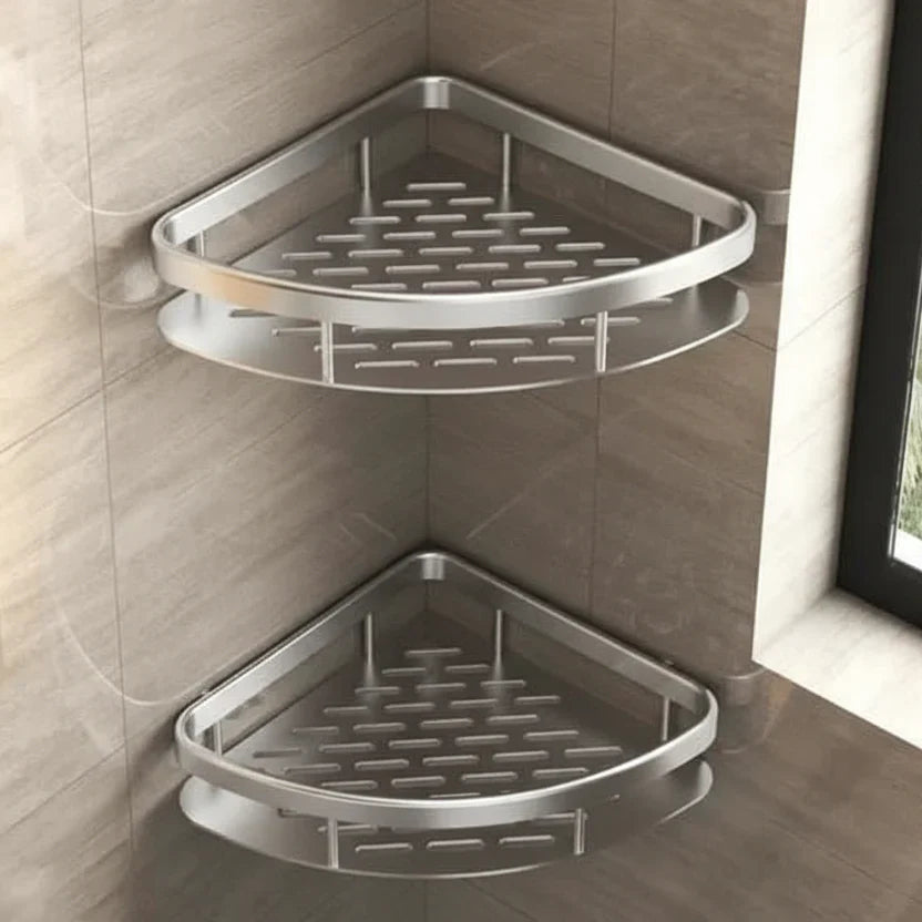 Bathroom Shelf | Drill-Free Self-Adhesive Mount | 5 kg Capacity | Space-Saving