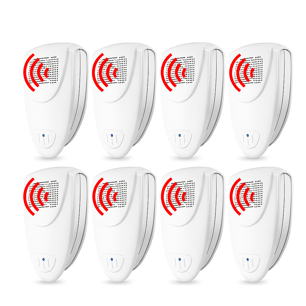 Bed Bug Repeller | Silent Ultrasonic Pest Control | 215 sq ft Coverage | Safe for Kids & Pets