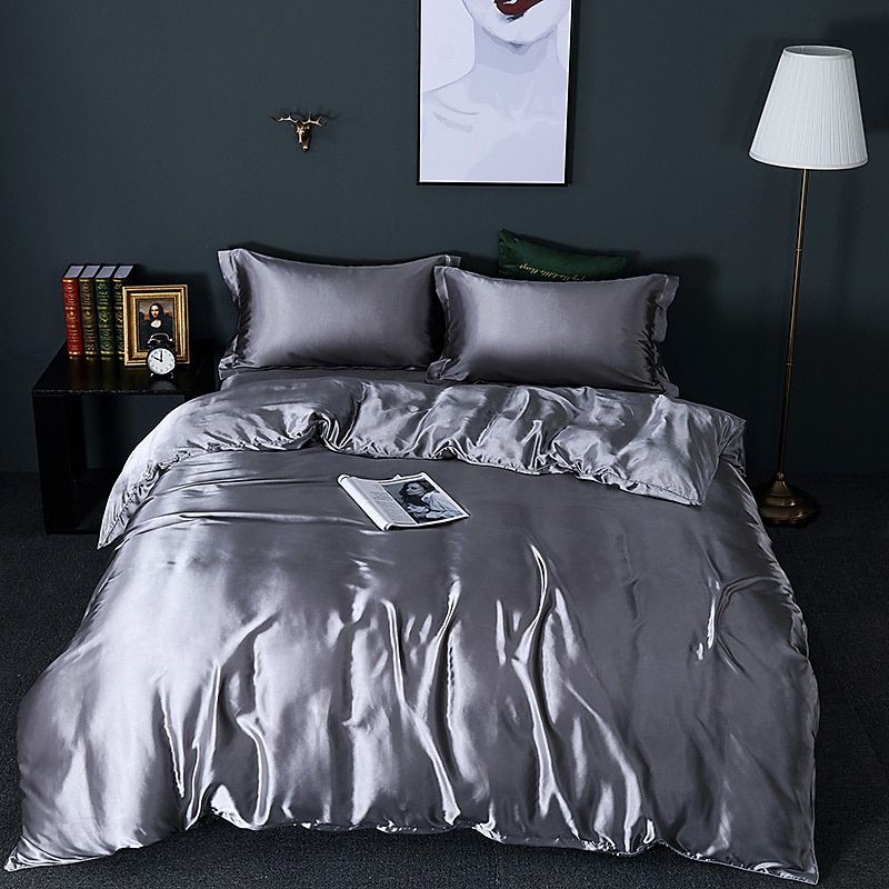 Bedding Set | Luxury Silk/Satin | 200x230 cm Duvet Cover