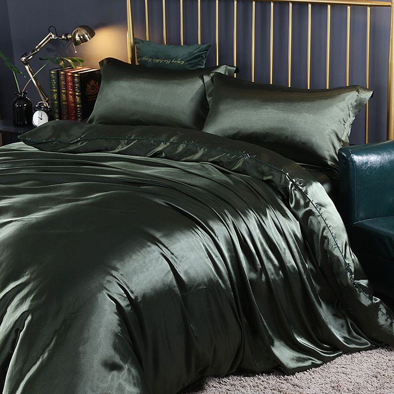 Bedding Set | Luxury Silk/Satin | 200x230 cm Duvet Cover