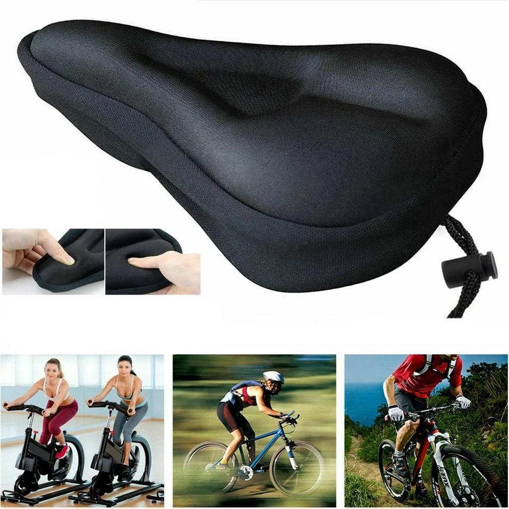 Bicycle Seat Cushion | Breathable Extra Comfort | Shock-Absorbent Silicone & Anti-Slip